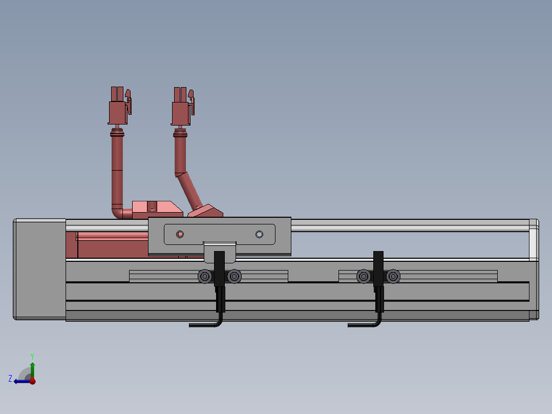 精密模组MY100-T10-100L-BR-P20B-C4-C右视图