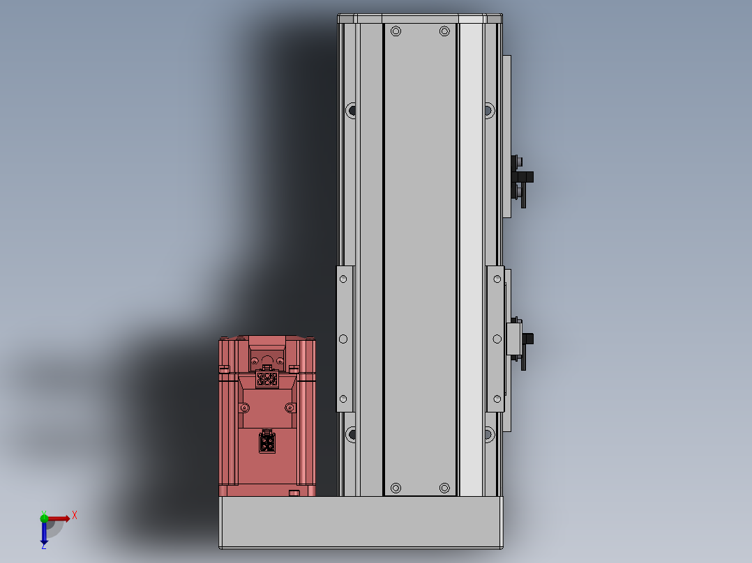 精密模组MY100-T10-100L-BR-P20B-C4-C俯视图