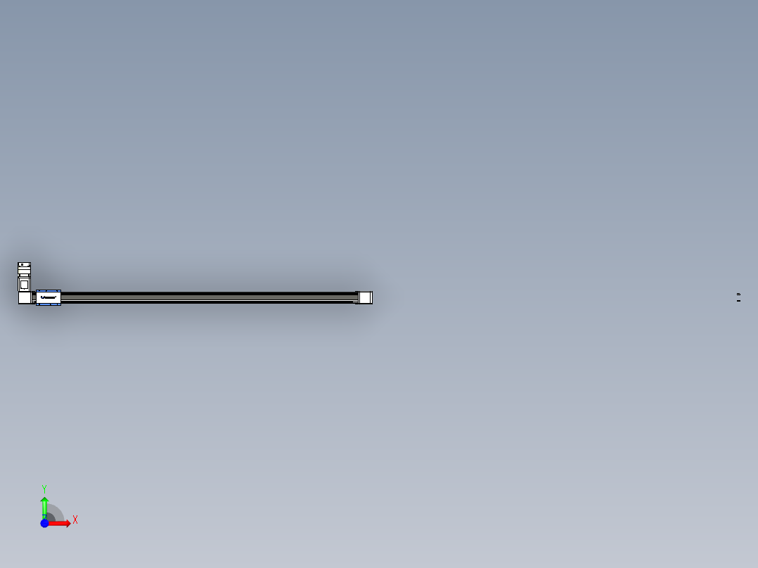 威洛博LB.GB同步带传动--欧规系列GB8-L192-S2150-BR-P75-K前视图