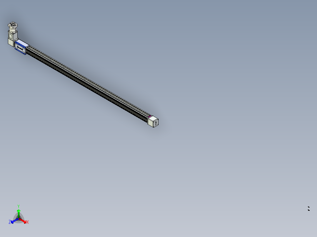 威洛博LB.GB同步带传动--欧规系列GB8-L192-S2150-BR-P75-K正等轴测图