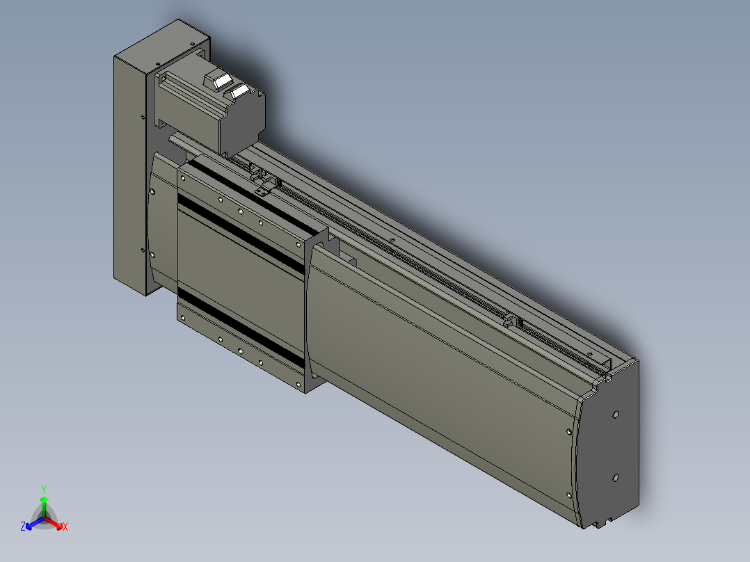 威洛博VF22-S400-BR-P75正等轴测图