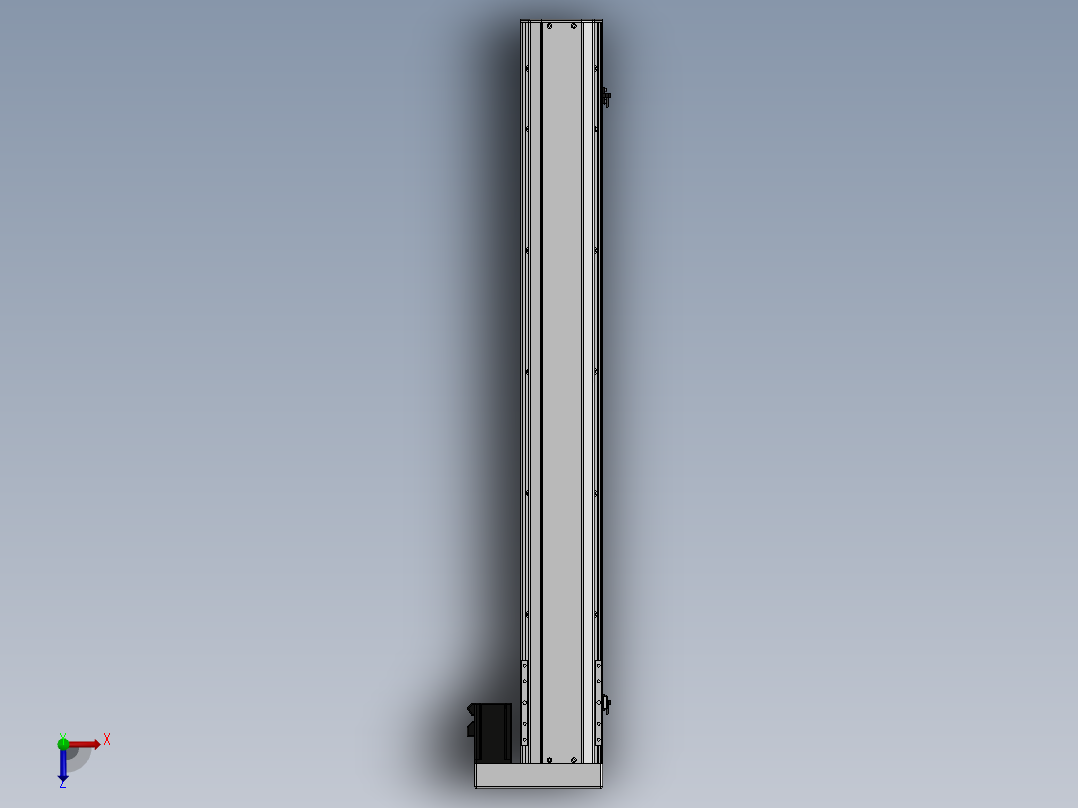精密模组MY140-T10-1000L-BR-P40B-C4-C俯视图