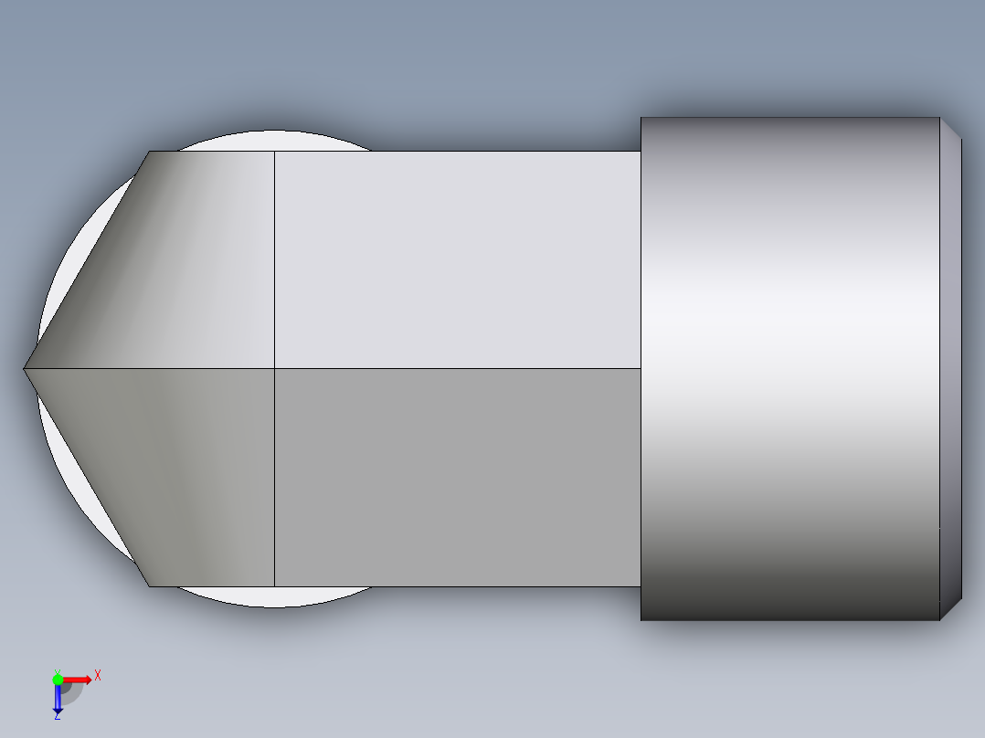 卡套式工业通用硬管接头EO_Male_stud_elbow_WE14SM71X俯视图