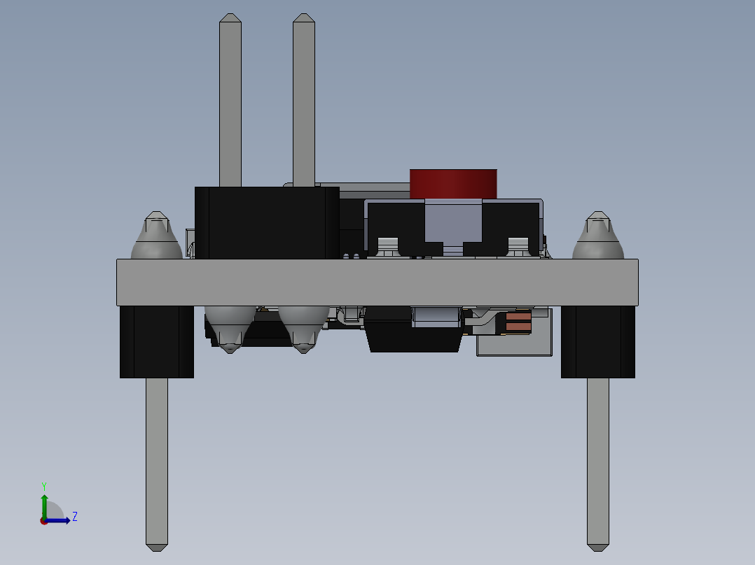 电路板ARDUINO MICRO SW STP IGS左视图