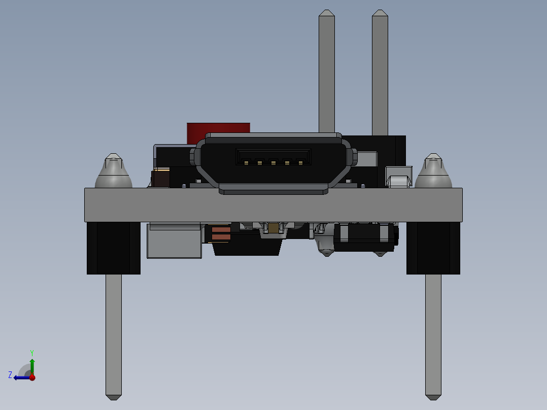 电路板ARDUINO MICRO SW STP IGS右视图