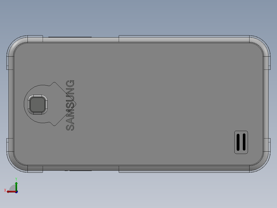 滚动测试的检测仪器后视图