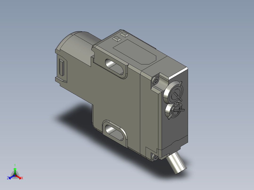 基恩士PZ-G41B_42B_kc图纸模型