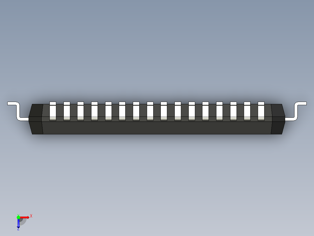 元器件3D封装LQFP64_FPT-64P-M0981俯视图