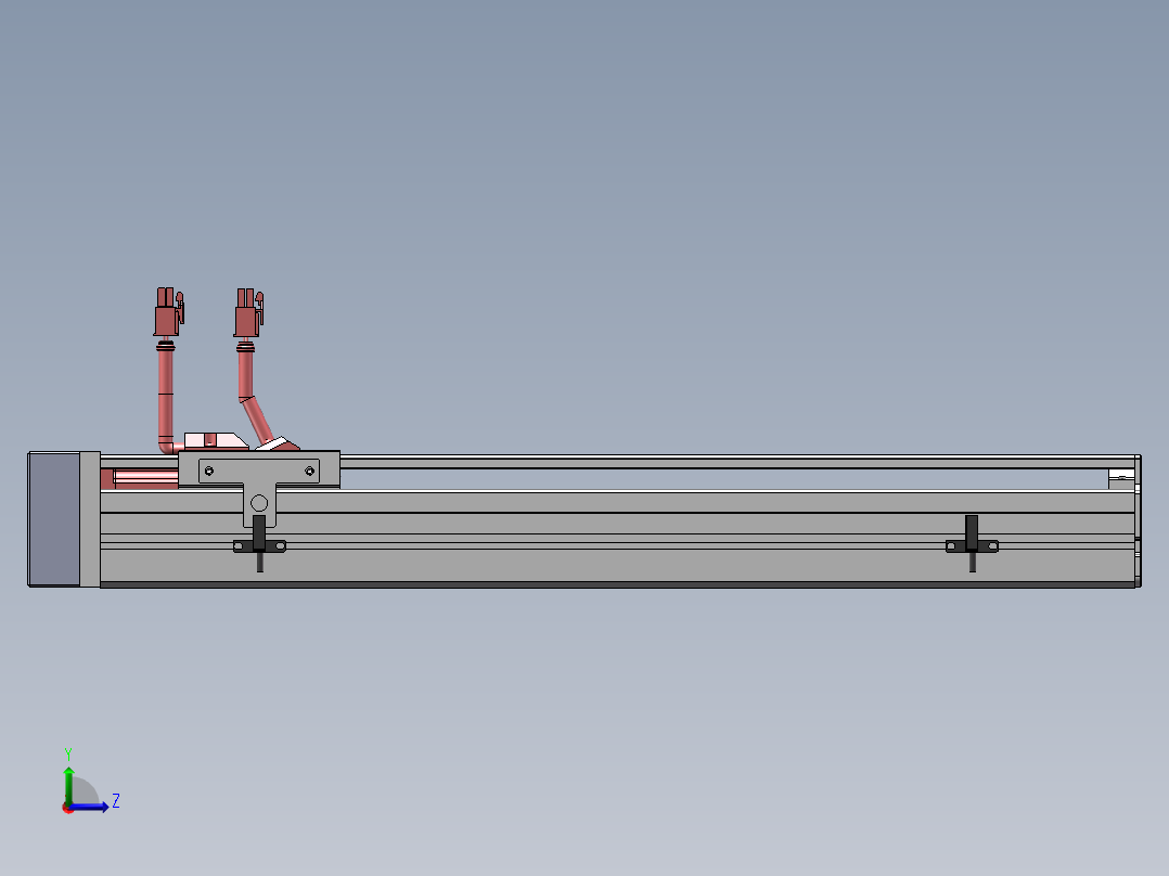 精密模组MY80S-T10-350L-P20B-BR-C4左视图