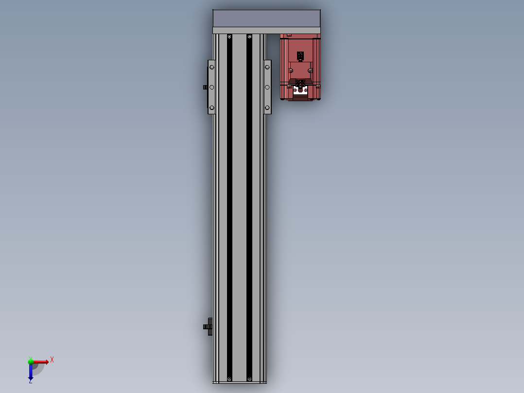 精密模组MY80S-T10-350L-P20B-BR-C4俯视图