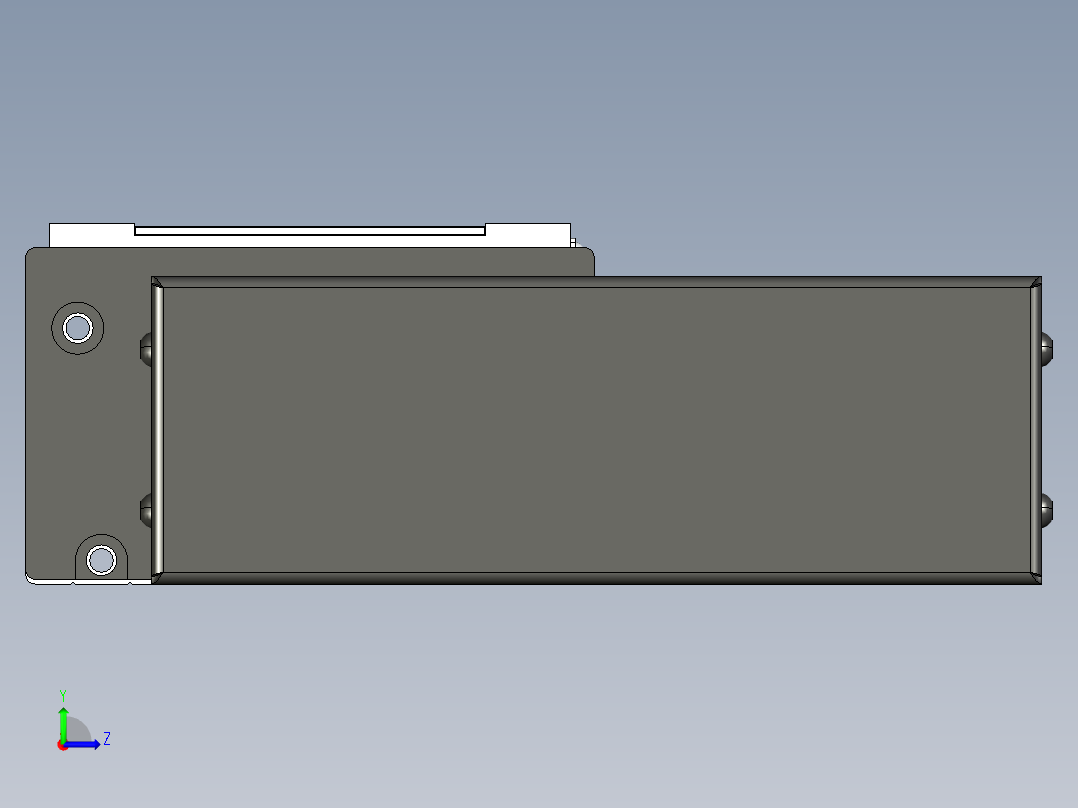 模组FSL120 E800 10C7-BL-T40左视图