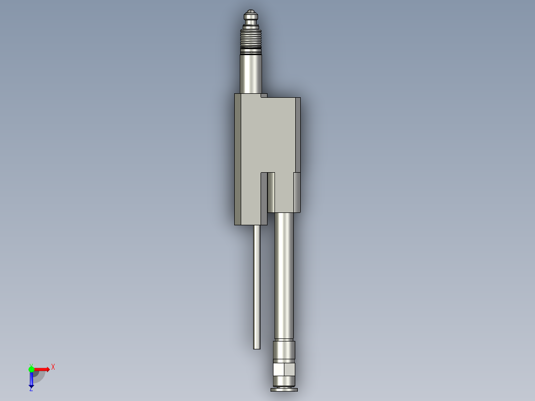 基恩士GT-A10_kc图纸模型俯视图