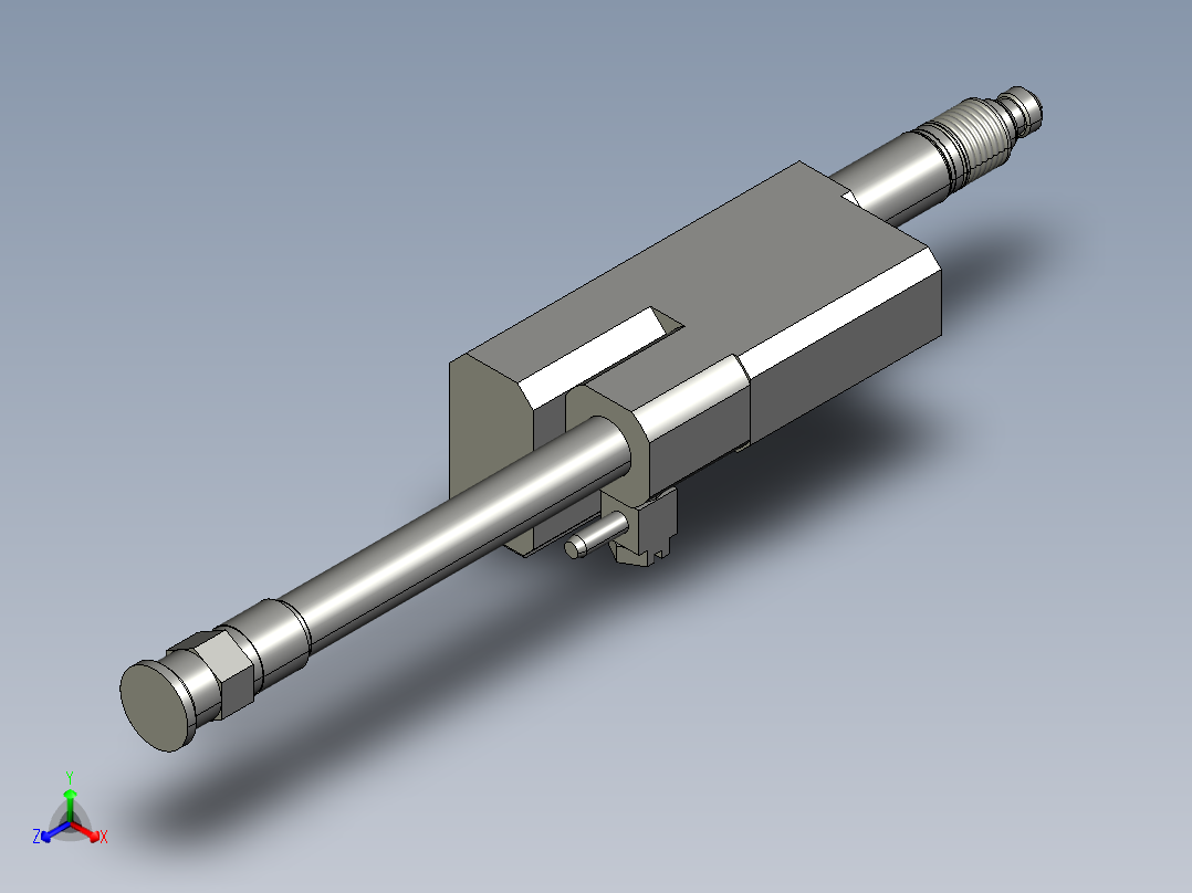 基恩士GT-A10_kc图纸模型正等轴测图