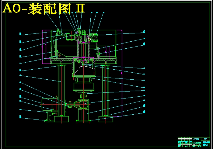 JS29-混辗式混砂机机械结构设计[含全套图和文档]