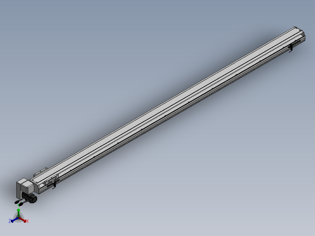 精密模组MT100-L78-2000-LD-M10-C4正等轴测图