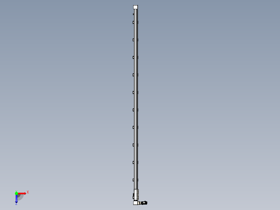 同步带滑台-欧规B8H-L176-S4100-L-ZP40-D3-N5俯视图