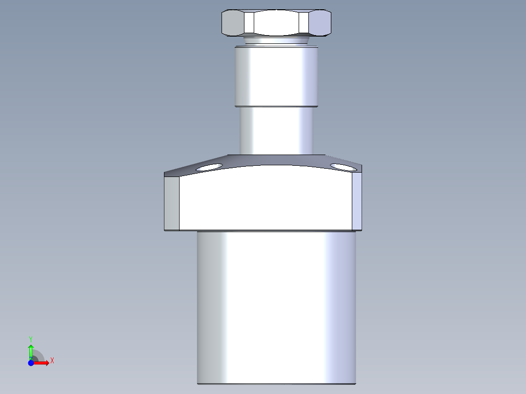KOSMEKLHA0650-SL-Y60多系列多零件图纸模型前视图