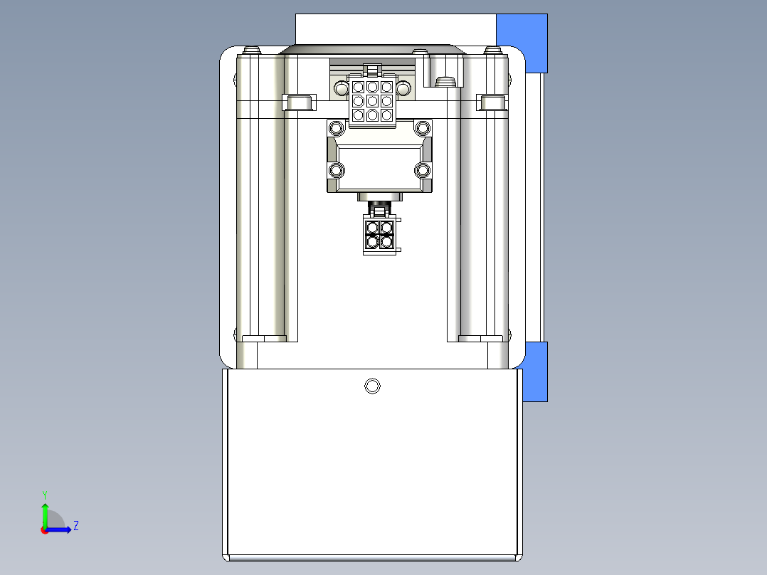 威洛博LB.GB同步带传动--欧规系列GB8-L96-S4400-BL-P75左视图