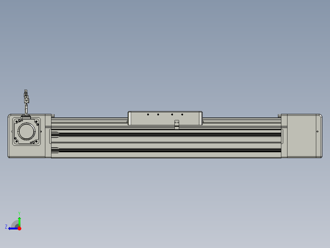 威洛博直线电机模组EB20-L224-S450-L-ZP75-MS3-5K右视图