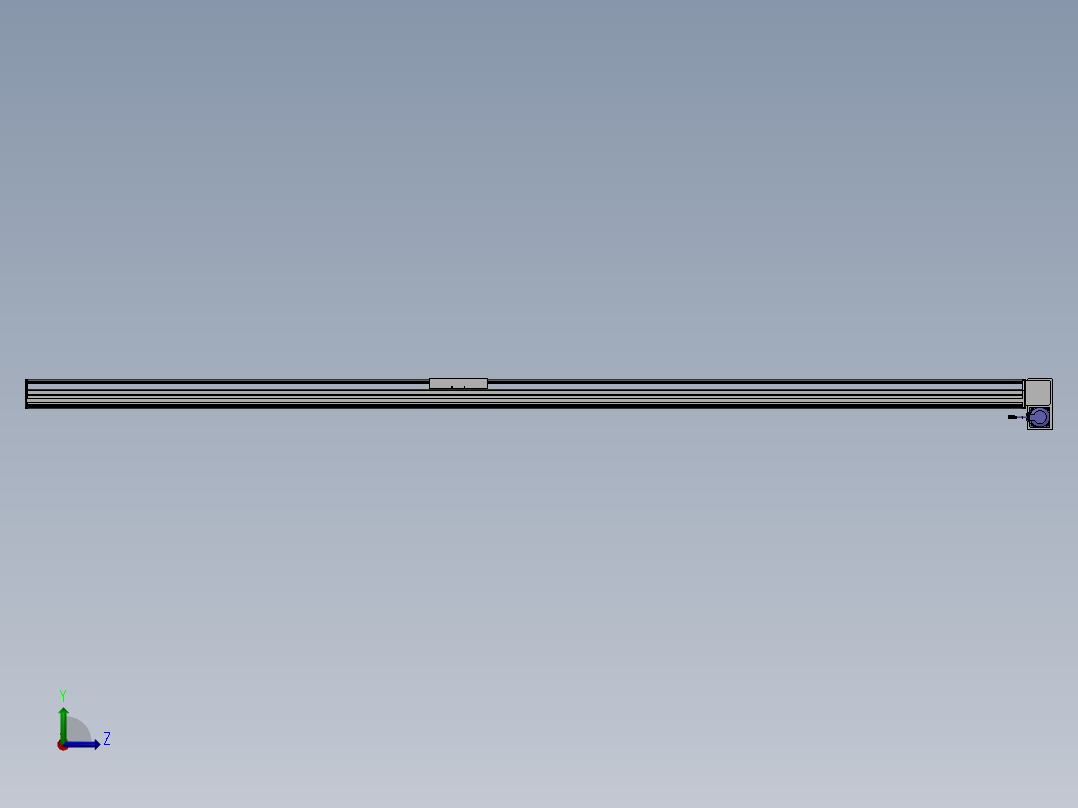 精密模组MT220-L150-3600-RD-M75-C4左视图