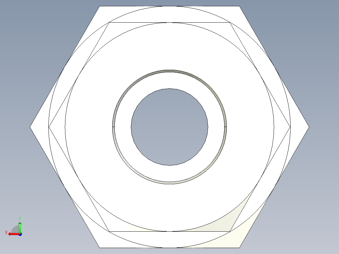 用螺母安装TN92GG-10LR 3-8后视图