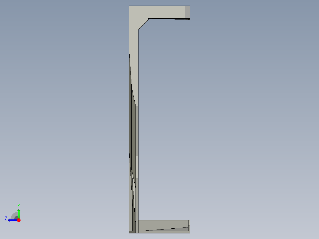主板输入-输出盖右视图