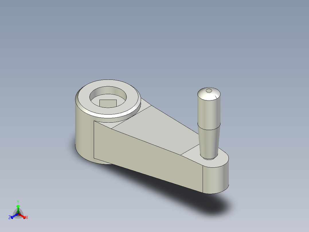 旋轉把手MT-AS-3D多系列多零件图纸模型