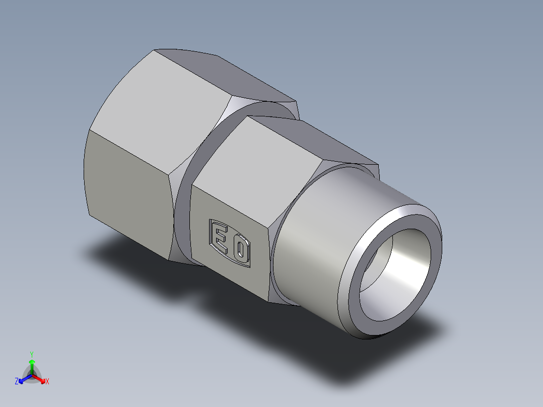 卡套式工业通用硬管接头EO_Distance_piece_adapter_DA10SOMD71