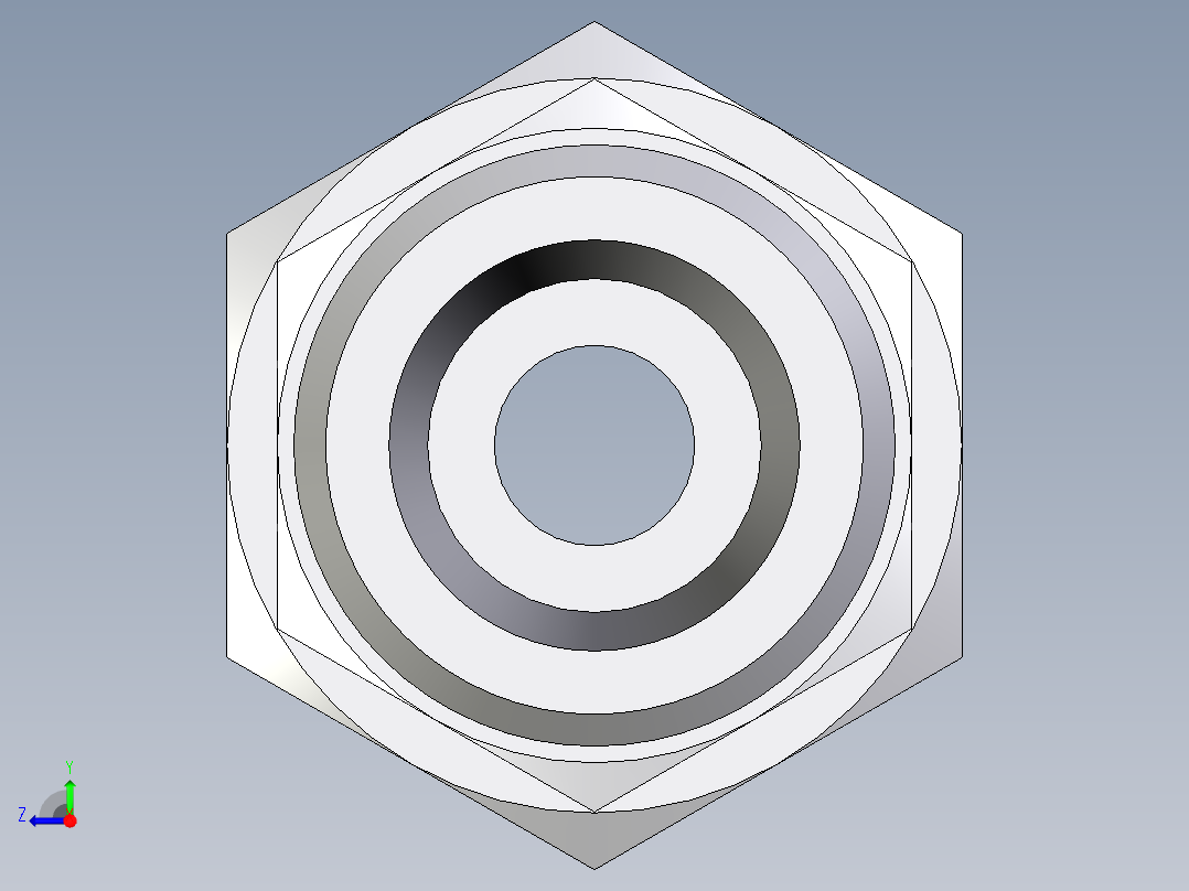 卡套式工业通用硬管接头EO_Distance_piece_adapter_DA10SOMD71右视图