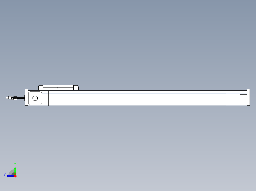 威洛博LB.GB同步带传动--欧规系列LB6A-L130-S650-BR右视图