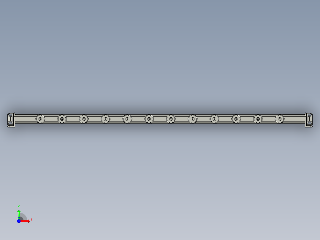 基恩士SJ-H084V_kc图纸模型前视图