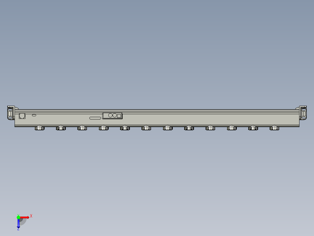 基恩士SJ-H084V_kc图纸模型俯视图