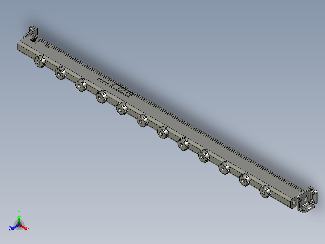 基恩士SJ-H084V_kc图纸模型正等轴测图