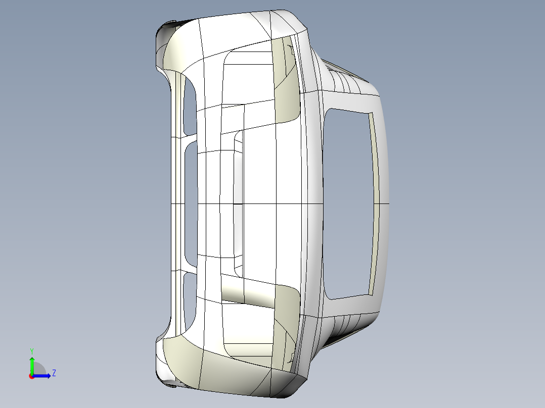 汽车车身 (64)左视图