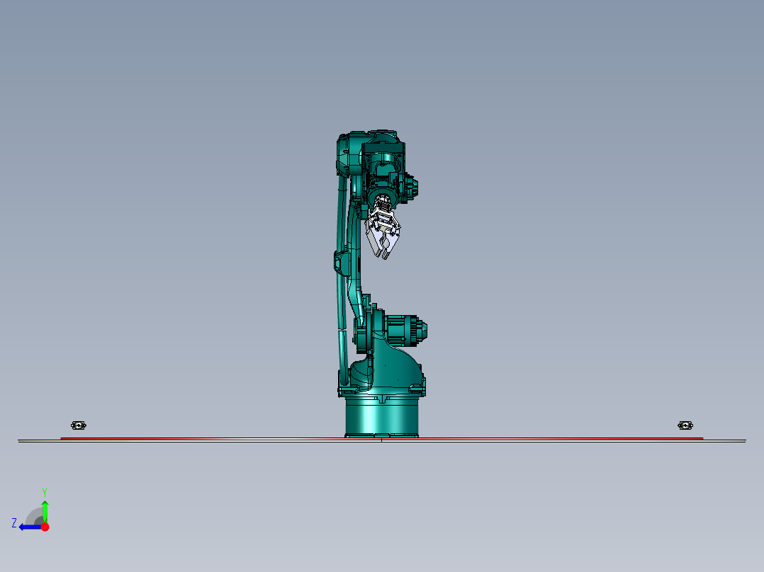 robot-simulation-project右视图