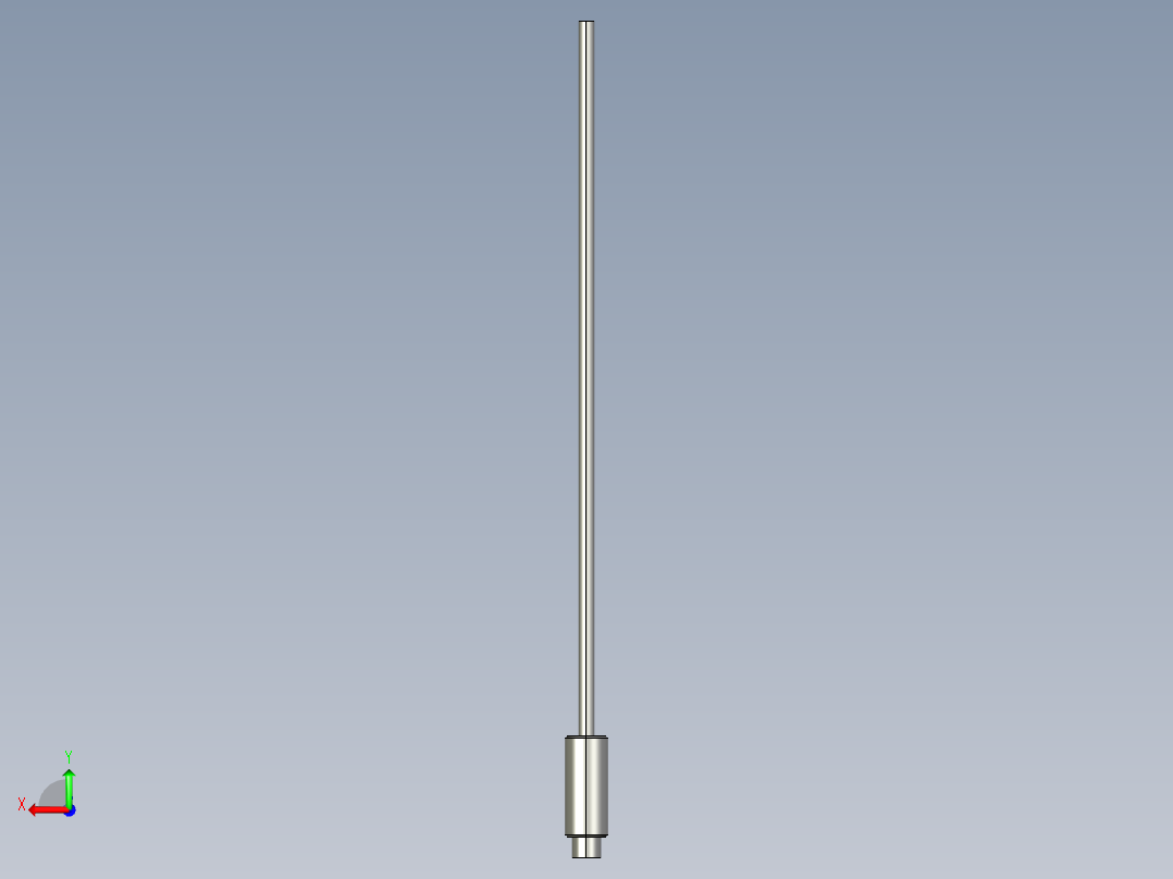 基恩士FU-85Zcore_kc图纸模型后视图