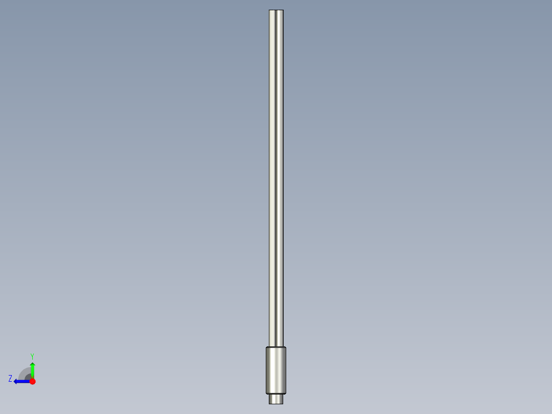 基恩士FU-85Zcore_kc图纸模型右视图