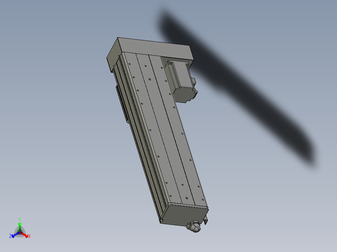 威洛博VC12-S350-BL-P40正等轴测图