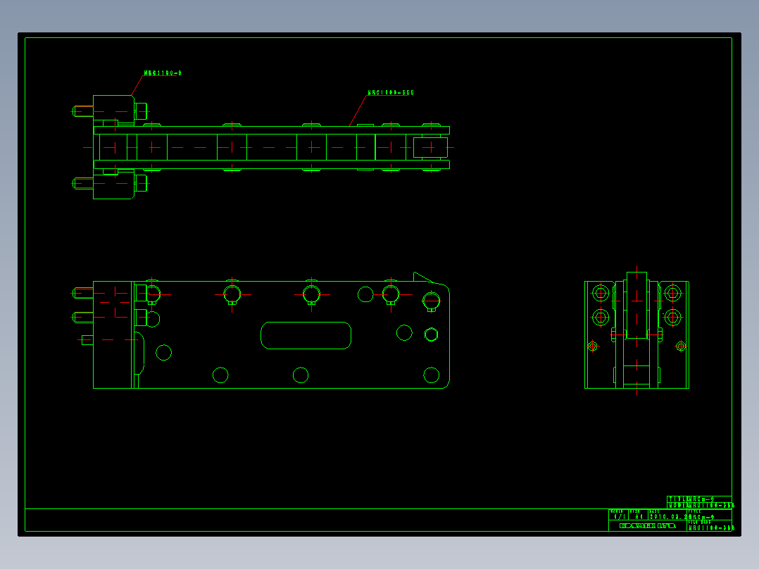 KOSMEKMRC1190-355多系列多零件图纸模型