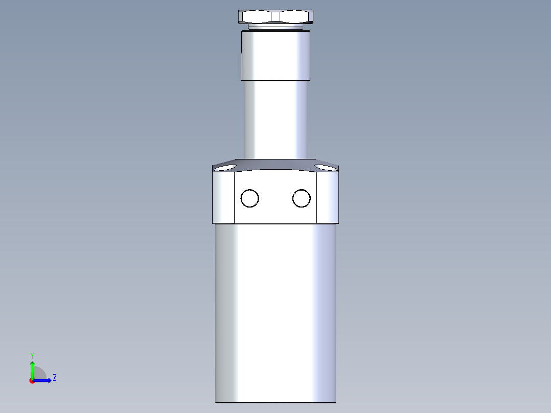 KOSMEKLHA1050-SL-Q50多系列多零件图纸模型左视图