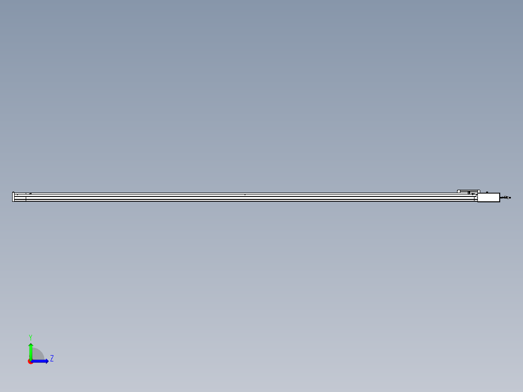 威洛博LB.GB同步带传动--欧规系列LB6A-L65-S3150-BR左视图
