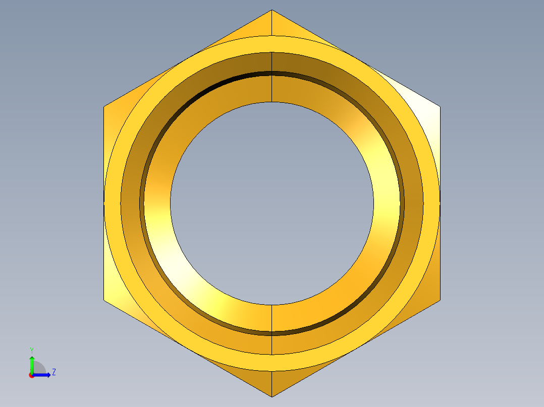 水管接头Male Hose to Female Pipe 81GH-12-12左视图