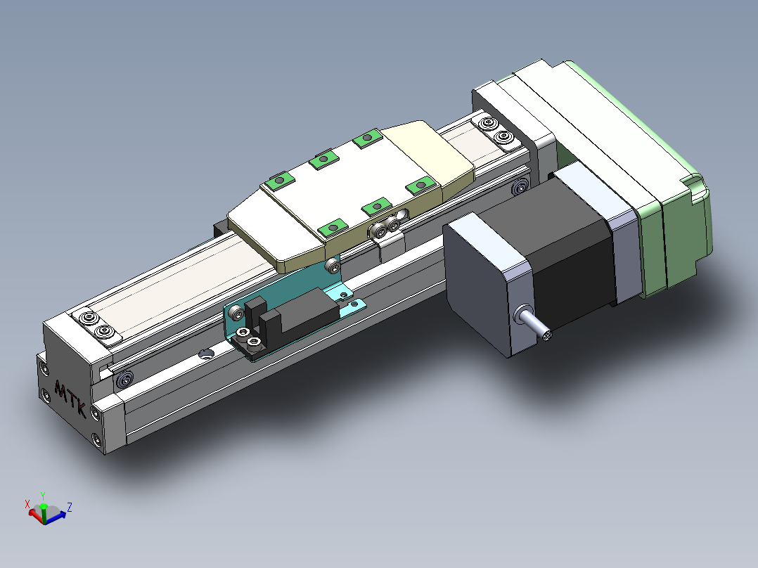 GTH内嵌丝杆全封闭GTH4-BR-42步进