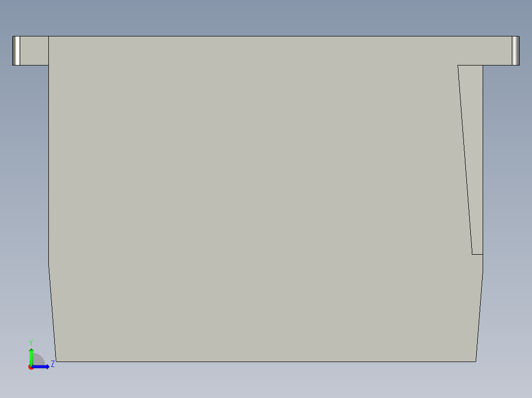 基恩士ES-21AC_kc图纸模型左视图