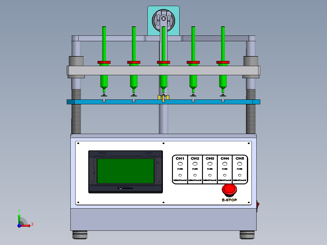 开关耐久性测试试验机sw20前视图