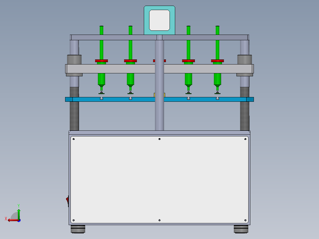 开关耐久性测试试验机sw20后视图