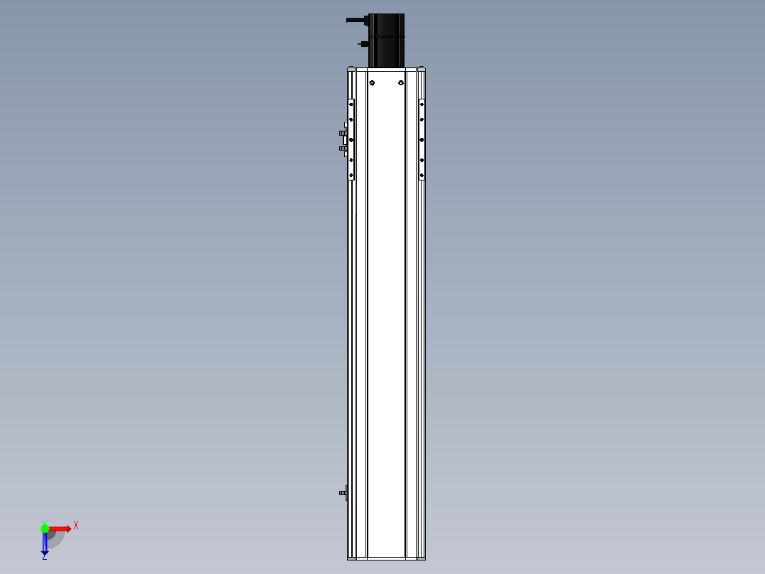 Toyo东佑达直线模组-ETH14-600-BC-200W-鋁端蓋俯视图