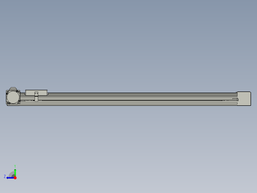 威洛博直线电机模组EB4-L80-S750-L-57-MS3右视图