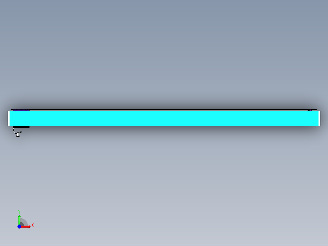 威洛博VL系列3d模型模组VL17E2Y-S3200前视图