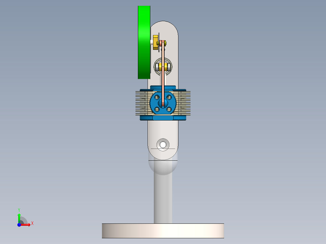 发动机 (125)前视图